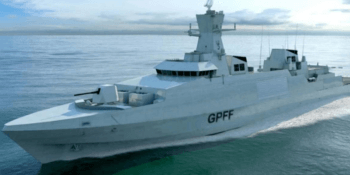 Impression of Type 31 frigate