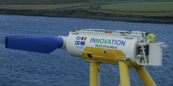 Nova Innovation tidal power in Shetland