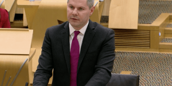 Derek Mackay delivers budget 12 Dec