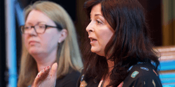 Lynne Cadenhead at female festival