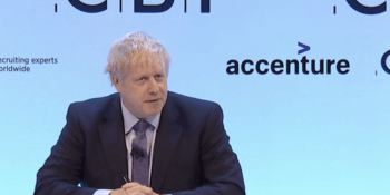 Boris Johnson at CBI