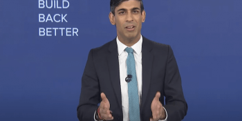 Rishi Sunak at Tory conference 2020