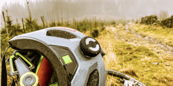 Device-on-cycling-helmet