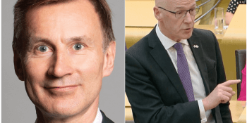 Jeremy Hunt and John Swinney