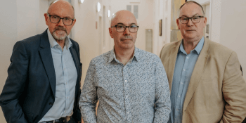 Kenny Kemp Euan McGrory and David Forsyth