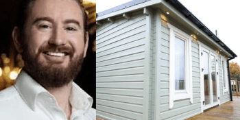 Jonathan-Doherty-and-log-cabin