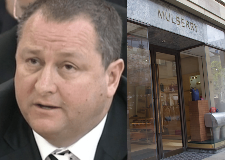 Mike Ashley and Mulberry