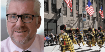 Sandy Begbie and Tartan Week