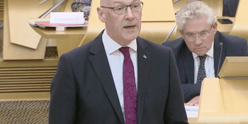 John Swinney delivering programme for government
