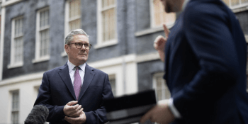 Sir Keir Starmer in Downing Street
