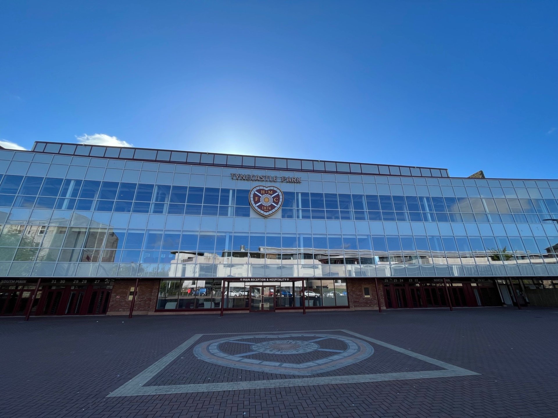 Tynecastle Park.