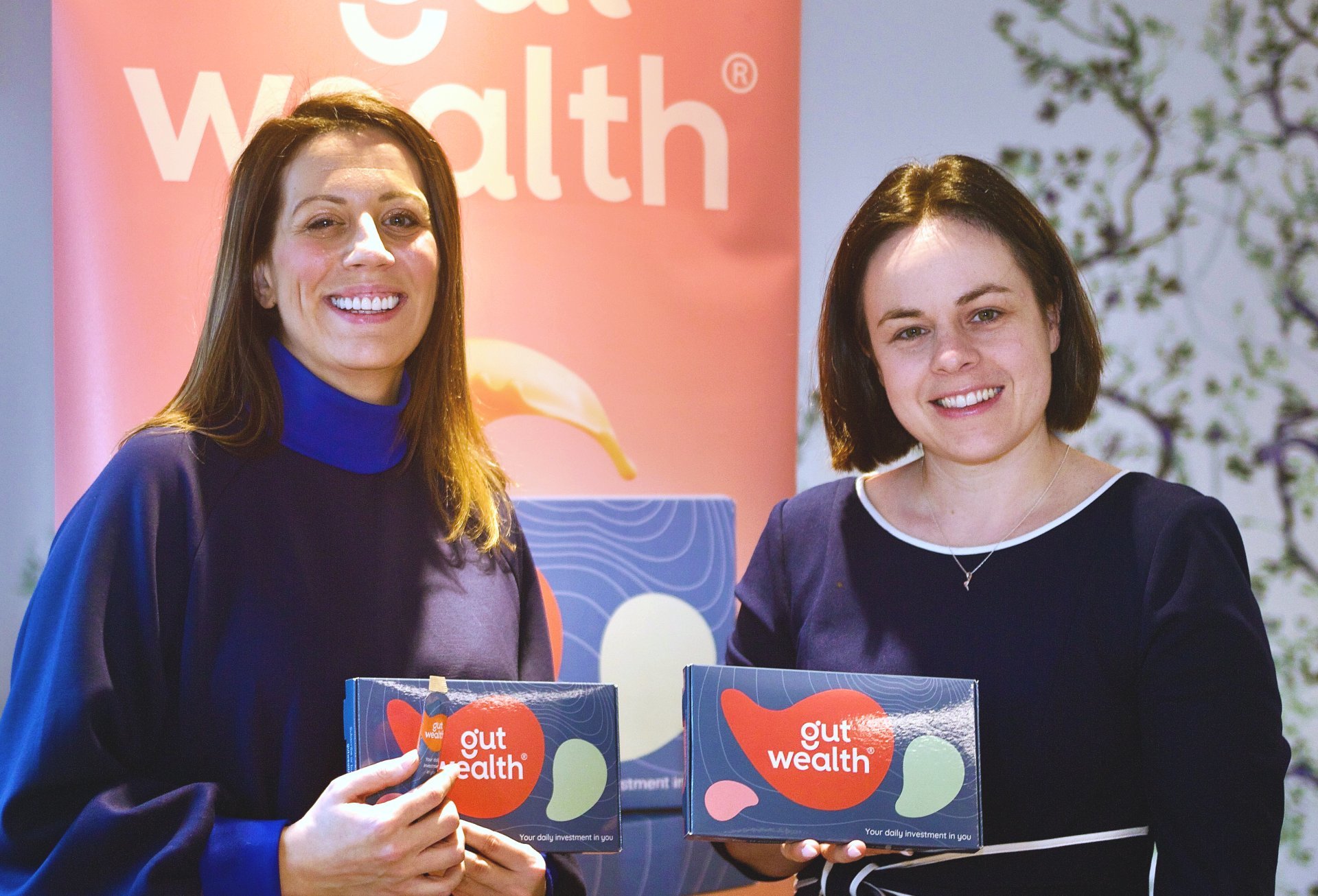 Gemma Stuart of Gut Wealth with Kate Forbes (pic: Terry Murden / DB Media Services)