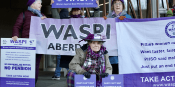 Waspi women at Holyrood 19 12 24