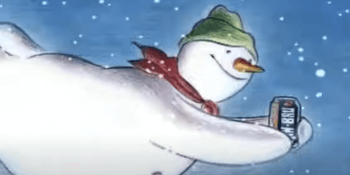 Irn-Bru Snowman advert
