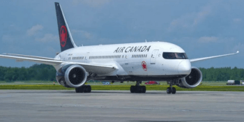 Air Canada (pic: Edinburgh Airport)