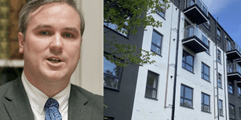 Tom Arthur and Enevate flats at Sunnybank Place, Edinburgh