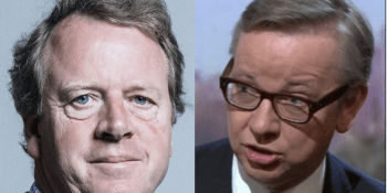 Alister Jack and Michael Gove