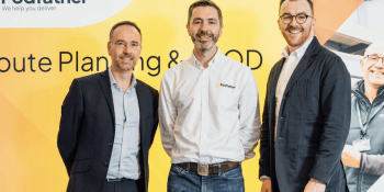 Colin McCreadie of Podfather, centre, with David Milroy and Craig McGill of Maven