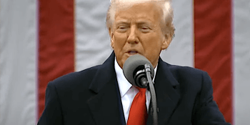 Donald Trump at Rose Garden on tariffs