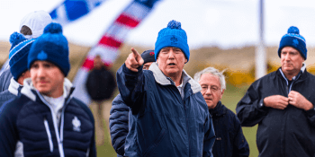 Donald Trump in Aberdeenshire May 2023 (supplied)
