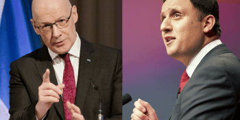 John Swinney and Anas Sarwar