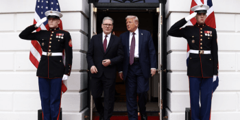 Sir Keir Starmer and Trump Feb 2025
