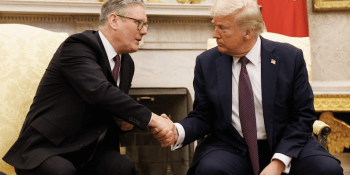 Starmer and Trump in White House 27 Feb 2025