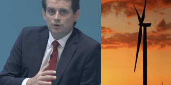 Barry O'Dwyer and wind farm