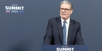 Keir Starmer at UK-EU summit