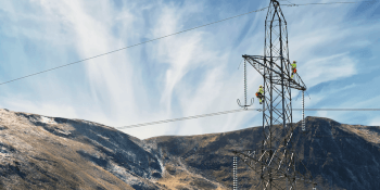 SSEN power line and pylon for grid