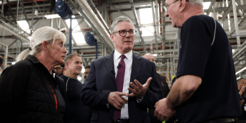 Keir Starmer at Jaguar Land Rover