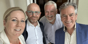 Hannah Bardell, Martin Docherty-Hughes, Devin Scobie & Kevin Dorrian