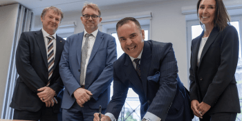 Mark Dyer (Daikin), Wim Deschact (Daikin), Graeme Carling (United Capital) and Leanne Carling (United Capital)