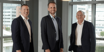 Calum Campbell, Managing Partner at G+S, Daniel Halliday, Managing Director at Foresight, and Les McAndrew, Senior Partner at G+S).