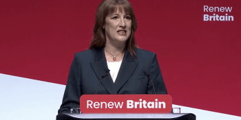 Rachel Reeves at Labour conference 2025