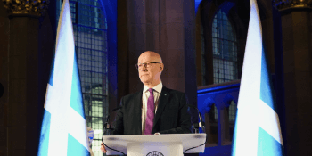 John Swinney at Fresh Start (pic: Scot gov)