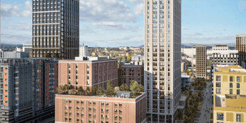 Downing student development at Anderston Quay