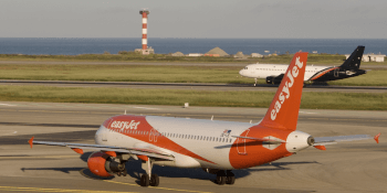 EasyJet aircraft at Nice Airport