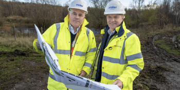 Miller Homes land director Arthur Mann (L) and Regional Operations Director Andrew McArthur