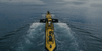 Orbital floating turbine