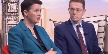 Baroness Davidson and Andy Street (BBC)