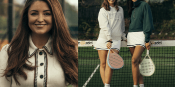 Georgie Rennie and Pounce Padel