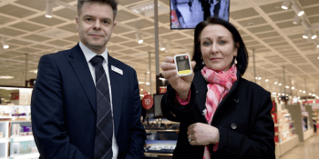 Mark Millar of Boots and Siobhian Brown