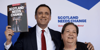 Anas Sarwar and Jackie Baillie