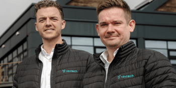 John Polson (L) with COO Callum Lamont