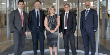 Callum Laidlaw (Associate), Sean Gibson (Manager), Melanie Clark (Partner), Tom Faichnie (Partner) and Ryan Clark (Manager)