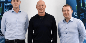 Head of Business Development Michael O’Neill, Chairman Keith McDermott and Head of Engineering Calum Dey