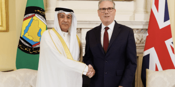 Jasem Mohamed Albudaiwi, Secretary General of the Gulf Cooperation Council and Keir Starmer (No 10)