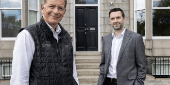 Simon Cowie, Aberdeen managing director, and Steven Fraser, regional managing partner