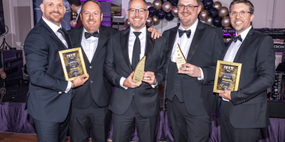 Brian Westland, George Hepburn, David Archer, John Laughlin and Callum Bond of Sephra.
